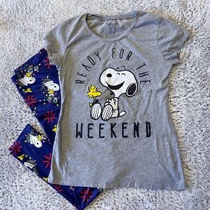 Snoopy Pajama Set